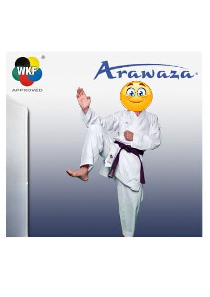 WKF Kumité kimono Deluxe Evo 110-120 approved/homologué